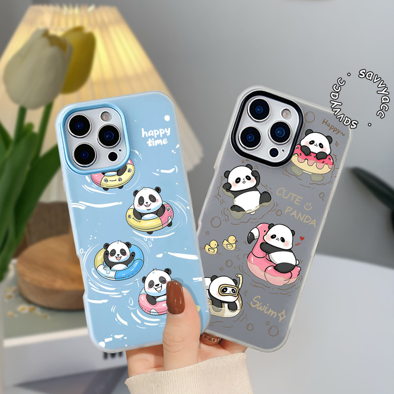 JELLY 2 IN 1 CASE HAPPY PANDA FOR XIAOMI REDMI A1 A5 8 8A 9 9A 9C 9T 10 12 12C 13 13C 14C 15 15C RED