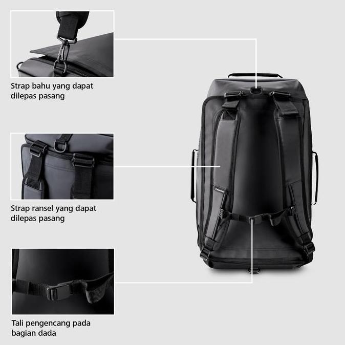 Bodypack Cobalt 1.0 & 2.0 Regular Duffle Tas Ransel Jinjing Gym Travel Roadtrip Durable Tahan Lama 4