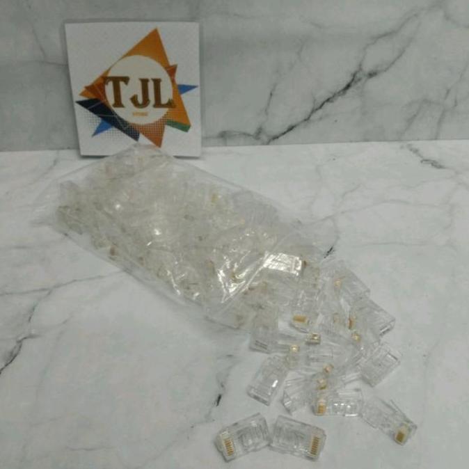 Connector Rj45 cat 5 / konektor Rj45 / konektor murah / konektor cat 5