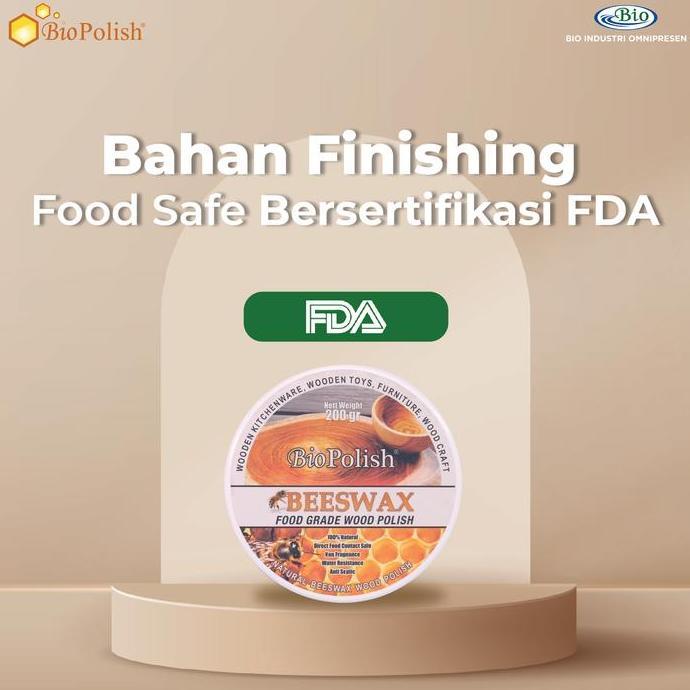 Perawatan Kayu Biopolish Beeswax 200g