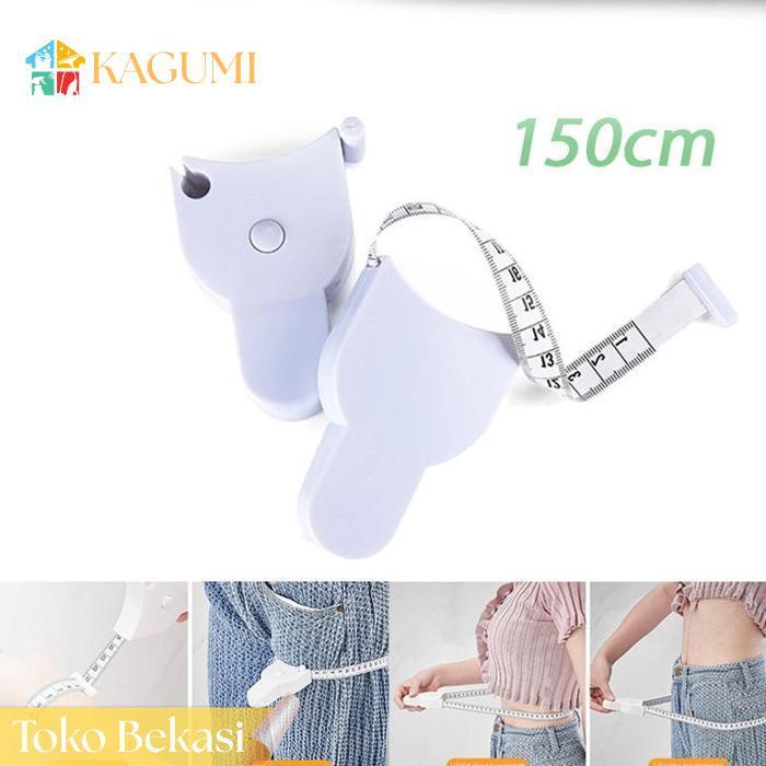 Kagumi Meteran Badan Gulung 150cm Alat Meteran Badan Meteran Lingkar Badan Meteran Baju Alat Ukur Ba