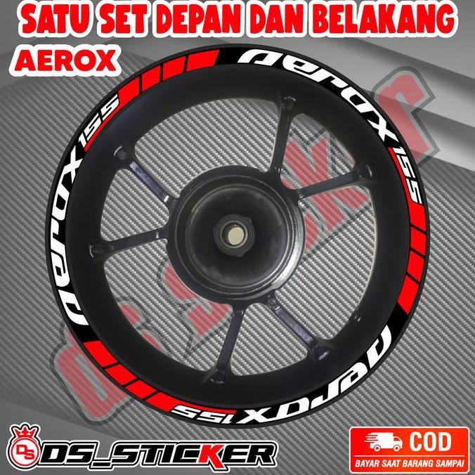 STIKER VELG YAMAHA AEROX STICKER CUTTING VELG AEROX 155