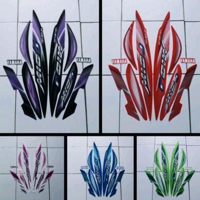 Stiker Striping Motor Yamaha Mio J Lama 2011 2012 Full Body List Standar Berkualitas Termurah Motorc