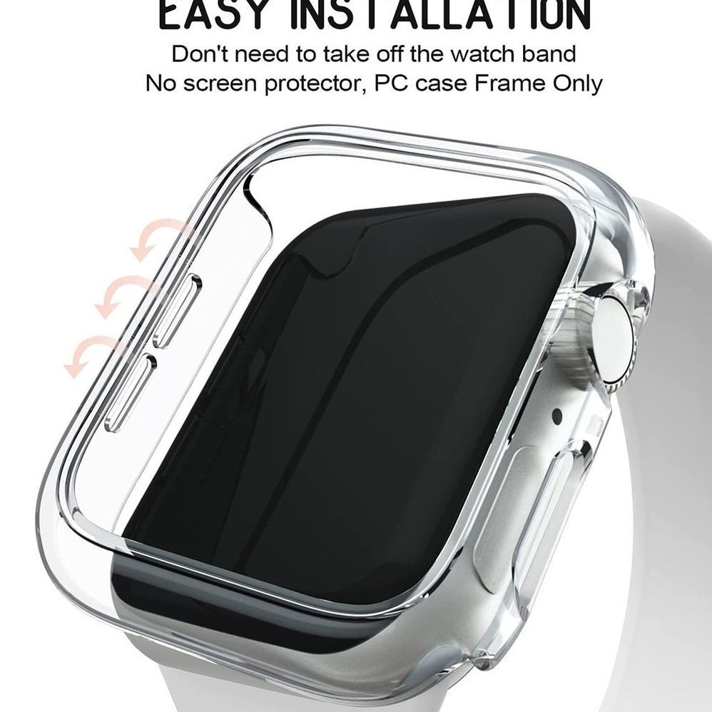 bestpromo hollow pc case cover for apple watch ultra / ultra 3 2 49mm iwatch series 11 10 9 8 7 6 5 