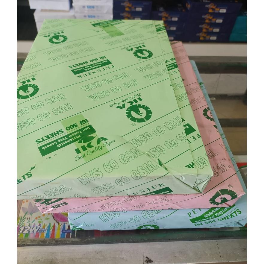 Kertas Hvs Warna 60 Gsm 1 Rim
