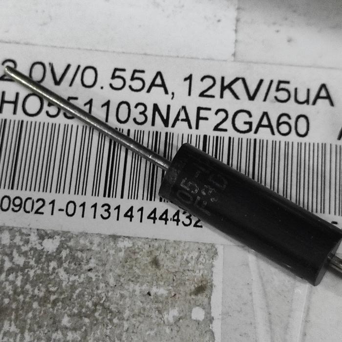 Diode HV05 -12 0,55A 12KV High volt