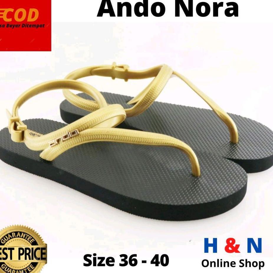 H&N Online Shop - Sandal Strappy Wanita Ando Nora - Size 36-40