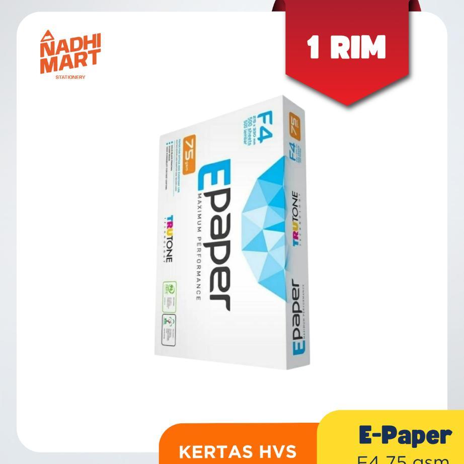 E Paper Kertas Hvs F4 75Gsm Kertas Fotocopy