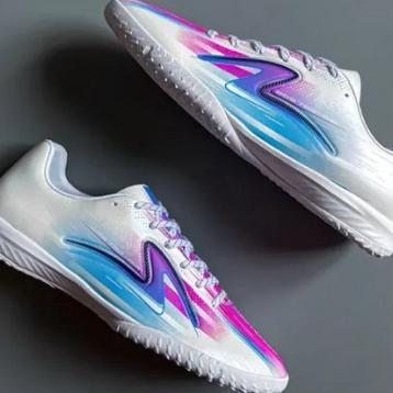 Sepatu Futsal Specs Accelerator Alpha Xtd Elite Fg Lilac Blue Olahraga Sepak Bola Best Quality Terba
