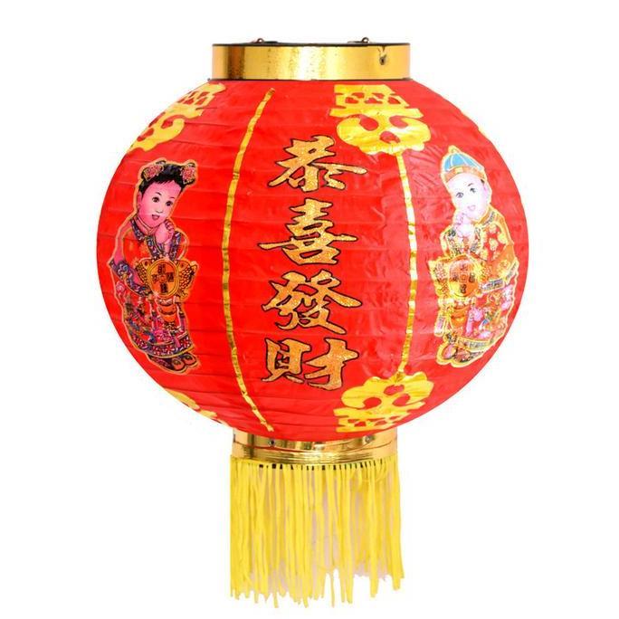 (Good) lampion imlek LAMPION anak LAMPION KAIN LAMPION MERAH
