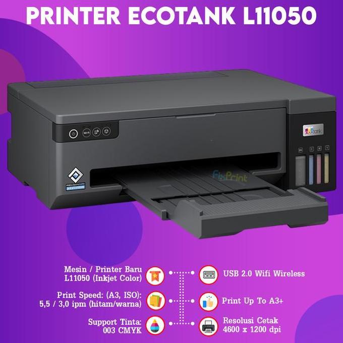 Stam- Printer Epson L 1300 Printer A3+ L1300 Garansi Resmi
