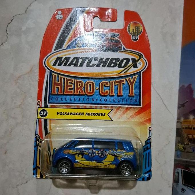 matchbox volkswagen microbus hero city