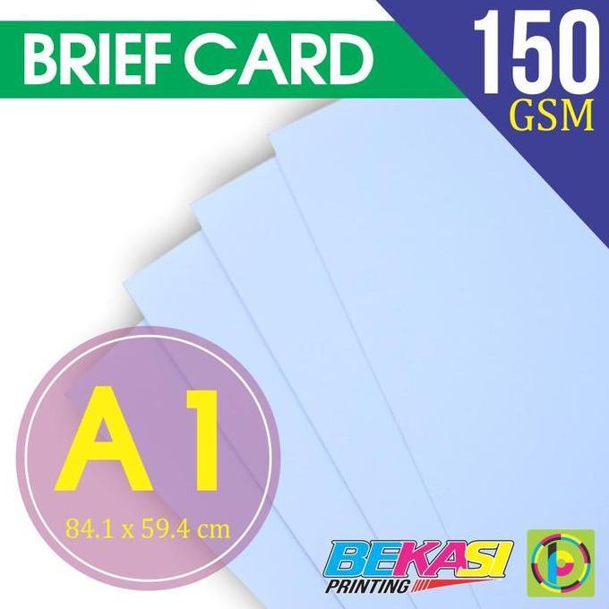 Newpic- 100 Lbr Kertas Bc / Briefcard 150 Gsm A1 594X0 Mm