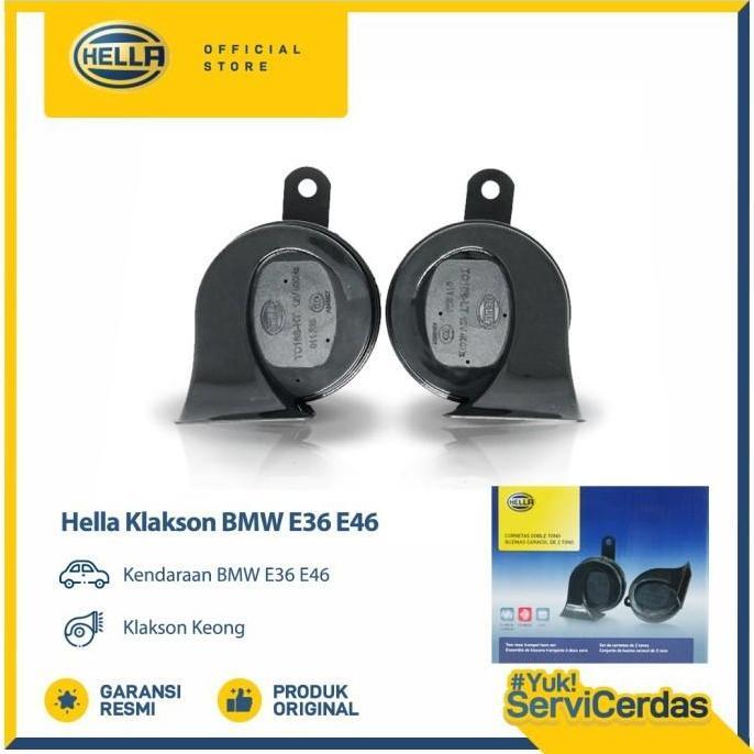 Parts- Klakson Keong Hella Bmw E36 E46 12V - Klakson Mobil