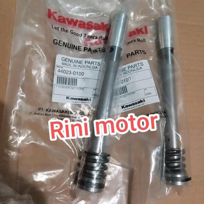 suling shock sok depan ninja rr new rr old sepasang orinal
