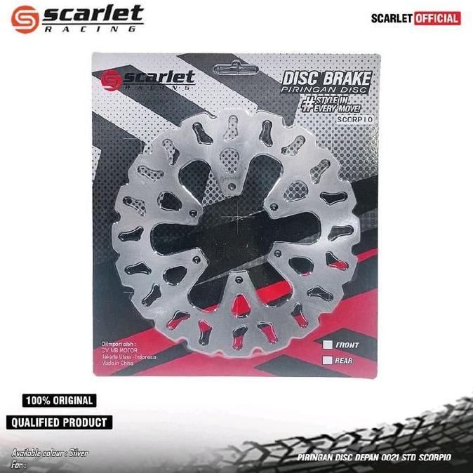 Scorpio  R 15 Mx Kung Bison Piringan Rem Cakram Disc Brake Depan Ymh Scorpio,Uk Standar Variasi Scar