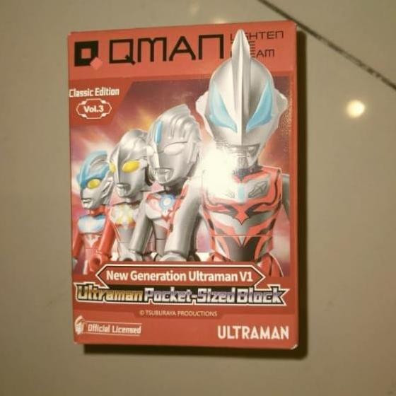 qman ultraman vol 3 sealed box random figure