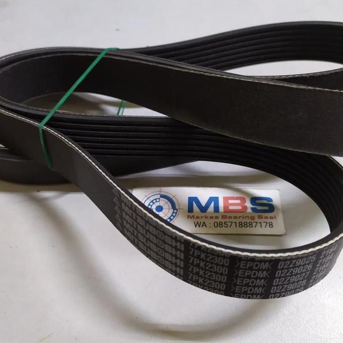 TALI KIPAS VANBELT TOYOTA INNOVA BENSIN 7PK 2300 MITSUBOSHI 7PK2300