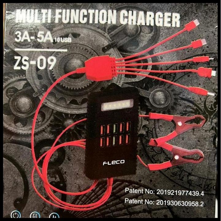 Charger Dc Hp Ke Aki Universal Cas Hp Dari Aki 12V Sunpro Zs 09 Terbaru