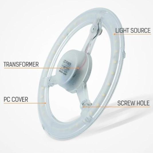 LED MERCY 220V AC TERANG 12W 12WATT MINIMALIS DECORATION PENERANGAN