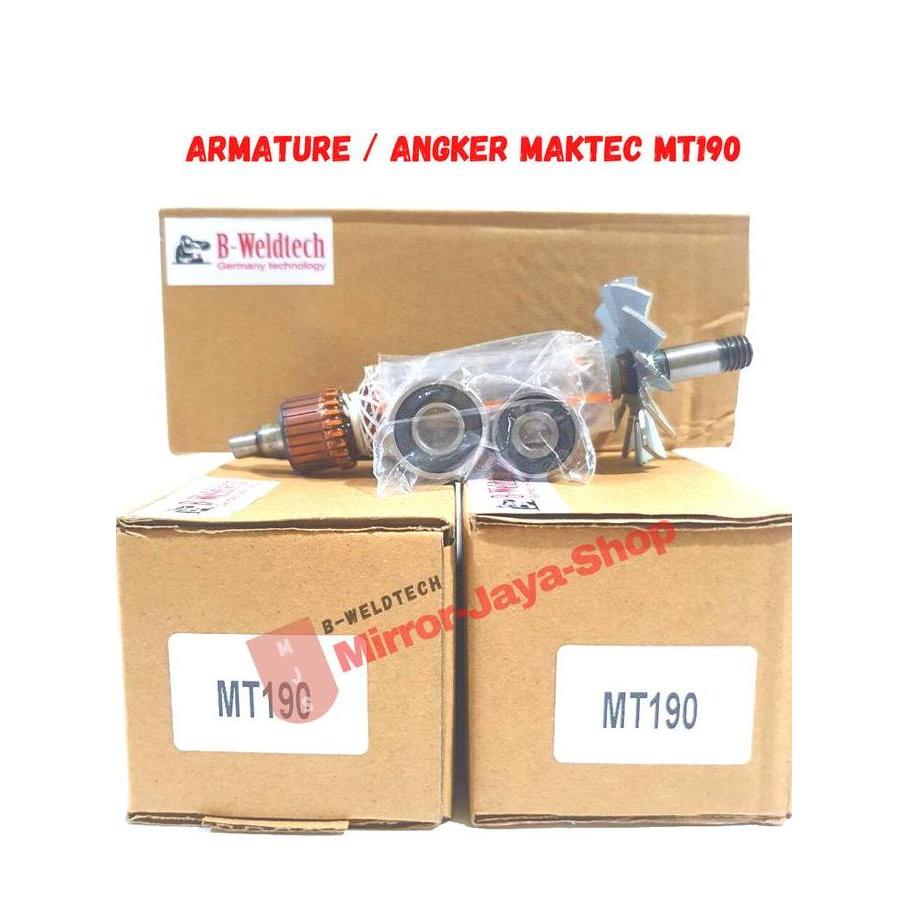 ANGKER GERINDA MAKTEC MT190 | ARMATURE / ANGKER MAKTEC MT190 B-WELDTECH PROMO