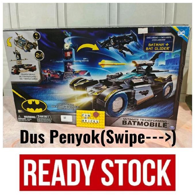 Ultimate Transforming Batmobile Batman Vehicle Sets