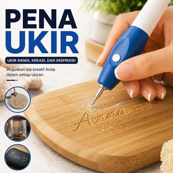 PEN UKIR LISTRIK GENGGAM, MESIN BOR MINI, ALAT UKIR DIY, PEN UKIR LISTRIK TERMURAH