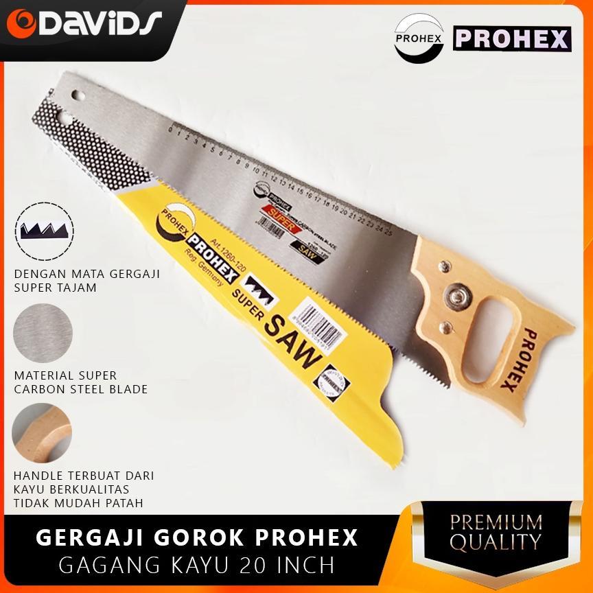 NEW Gergaji Potong Kayu Tangan Graji Belah Prohex [terbaik][terlaris]