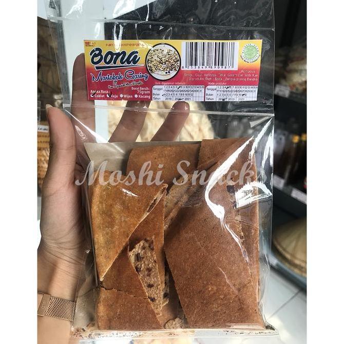 Bona Martabak Tipis Kering Garing Asli Bangka / Martabak Bangka Tipker Enak Nagih