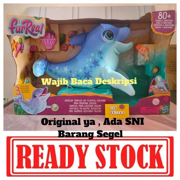 Furreal Dazzlin Dimes My Playful Dolphin Boneka Lumba Lumba