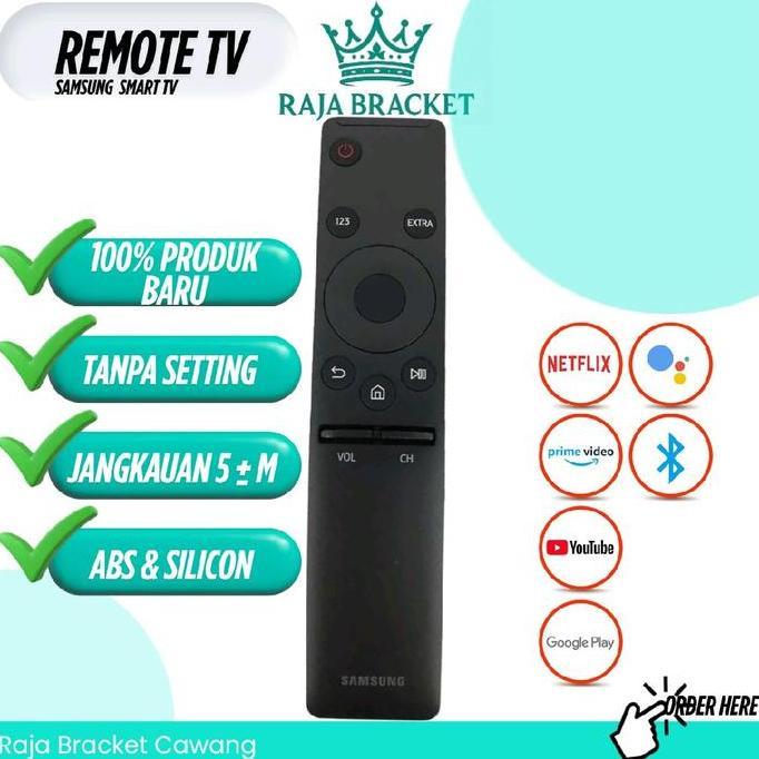 Remote Control TV Samsung, Kompatibel dengan Semua TV QLED Lengkung Bingkai Cerdas Samsung