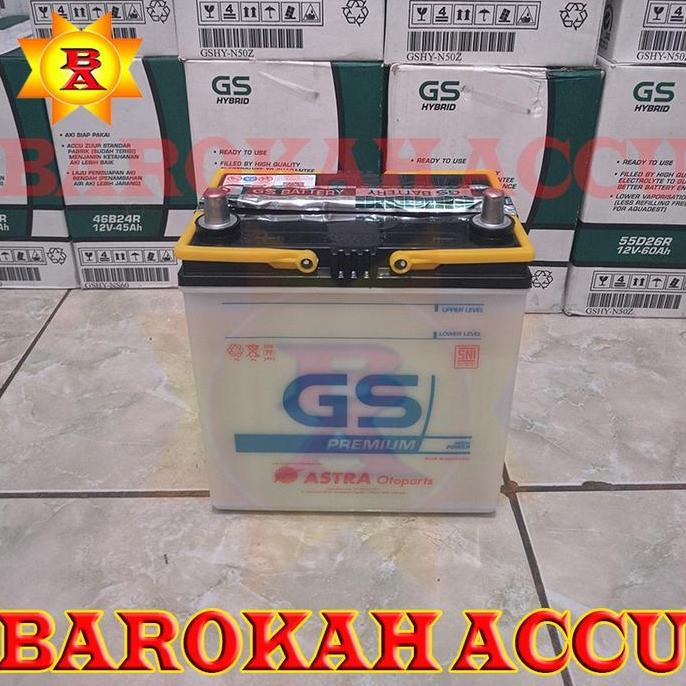 AKI GS PREMIUM NS40Z / 36B20R Dari ASTRA OTOPARTS