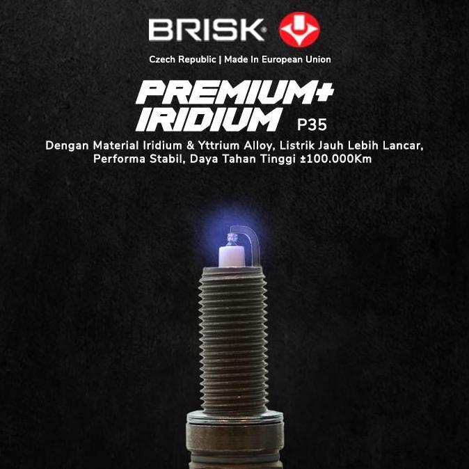 Busi Mobil Smart Fortwo BRISK Premium Iridium P35