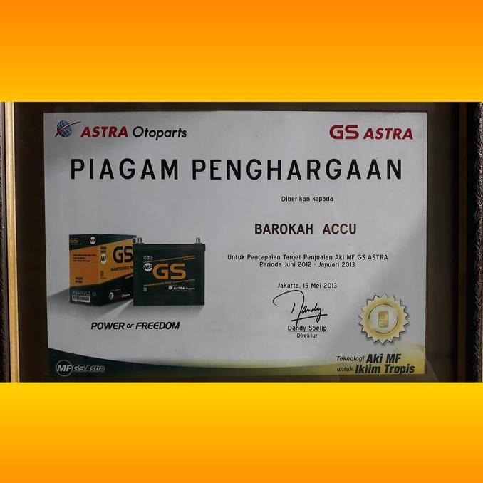 AKI MOBIL GS MF NS40Z / 36B20R ASTRA OTOPARTS