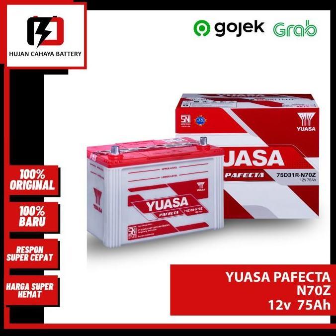 Aki Mobil YUASA PAFECTA N70Z/N-70-Z/N 70 Z - Aki CHEVEROLET CAPTIVA