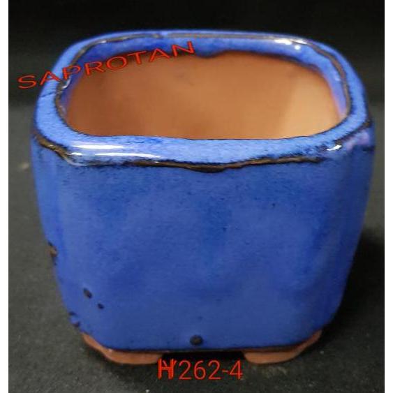 POT KERAMIK IMPORT H262-4 ALAT BONSAI SUKULEN