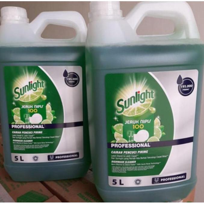 Sunlight Pencuci Piring Jerigen 5Liter Sunlight Sabun Cuci Piring 5 Liter Sabun Cair Serbaguna