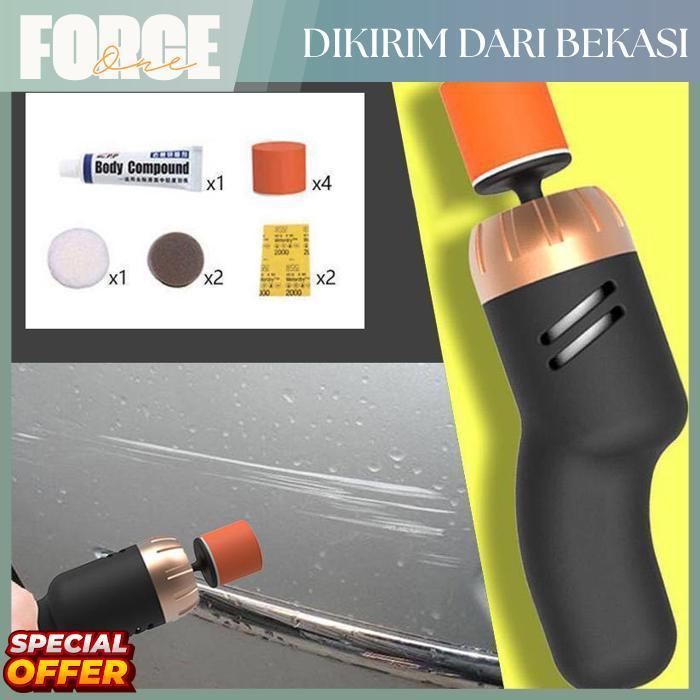 Force One Mini Mesin Poles Body Mobil Mesin Poles Mesin Polisher / Mesin poles body mobil lengkap Al