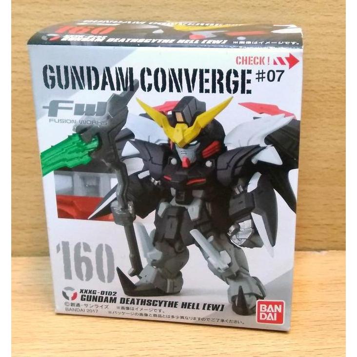 mainan - FW GUNDAM CONVERGE #07 [WING EW] #160 Gundam Deathscythe Hell Custom Diskon