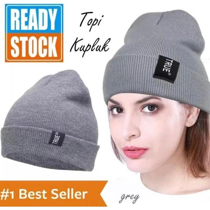Topi Kupluk Rajut TRUE Terkini Pria Wanita Dewasa