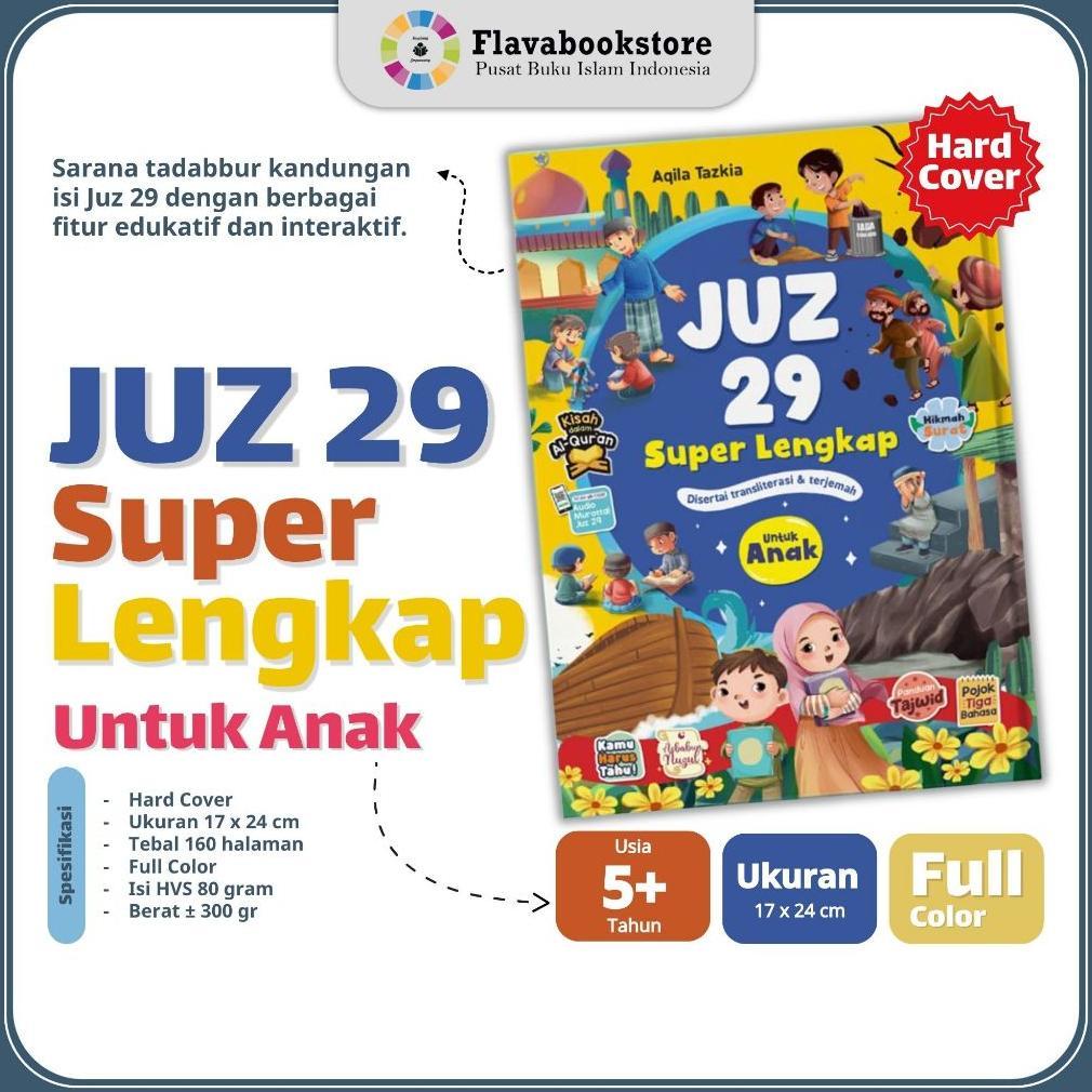 Berkualitas Ziyadbooks - Juz 29 Super Lengkap Untuk Anak - Hardcover Book