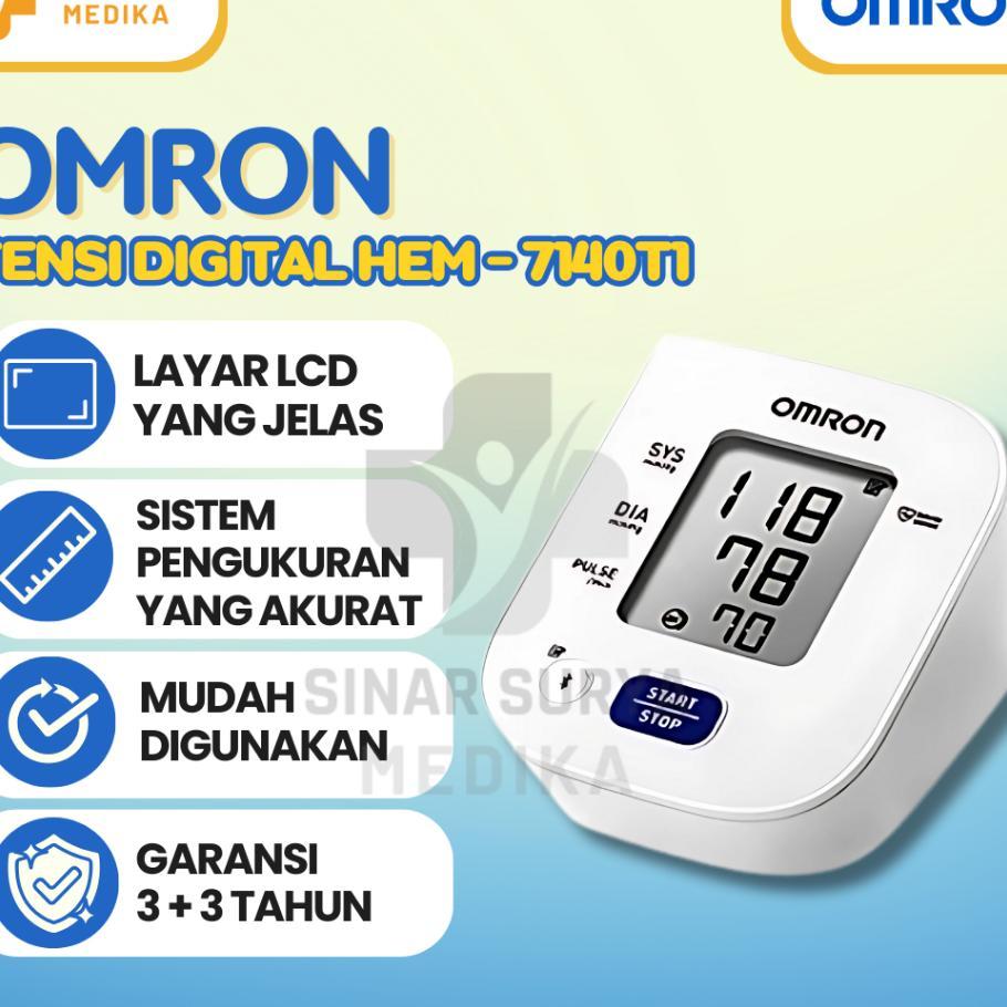 Tensimeter Digital Omron Hem-7140T Bluetooth / Tensimeter Omron 7140T