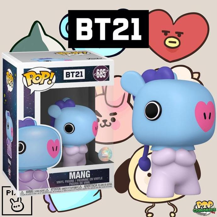 mainan - Funko Pop Music - KPOP - Bangtan Boys BTS BT21 Army - J Hope - Mang Diskon