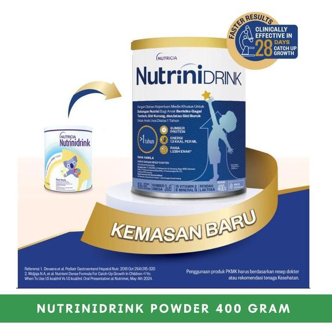 Terlaris Nutricia Nutrinidrink Cair 200Ml - Vanila, Coklat Dan Stroberi