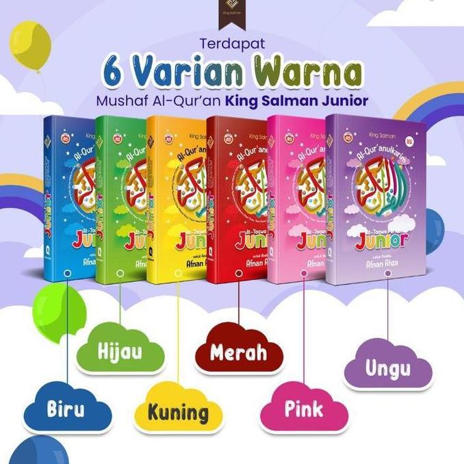 Promo Alquran Custom Nama King Salman Junior A5 I Alquran Hafalan Anak