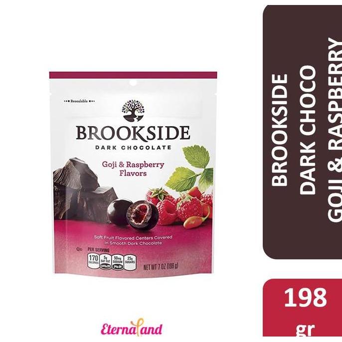 Foodcurt- Brookside Dark Chocolate - Cokelat Brookside Impor Usa Aneka Rasa