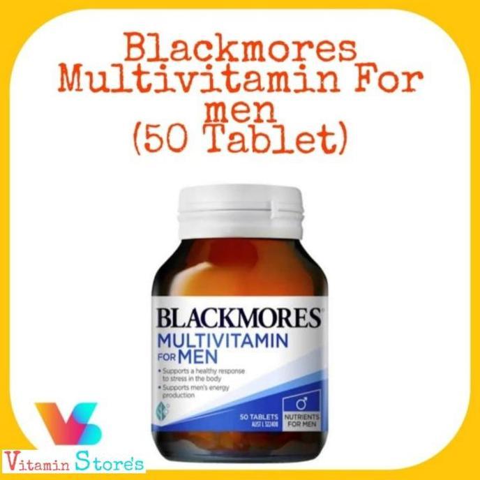 Best Seller Blackmores Multivitamin For Men (50 Tablet) Premium