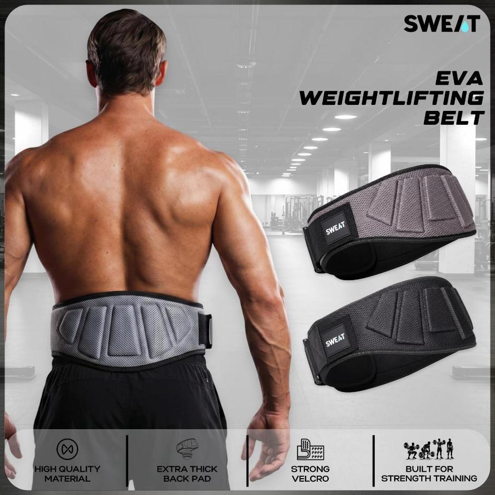 SWEAT - Weightlifting Belt EVA | Weightlifting Belt - Sabuk Untuk Olahraga Angkat Beban