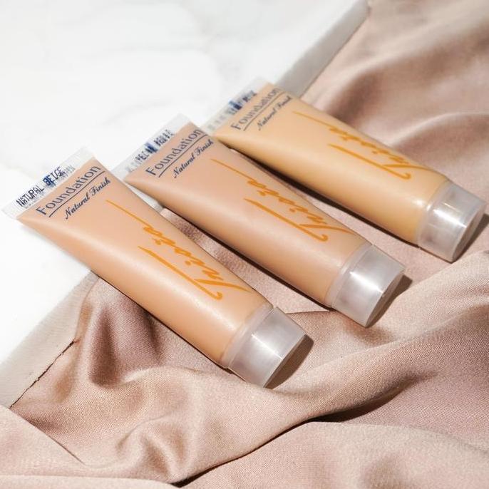 Inventar - Trisia Foundation Natural Finish Liquid Concealer Wajah - Alas Bedak Tidak Lengket & Taha