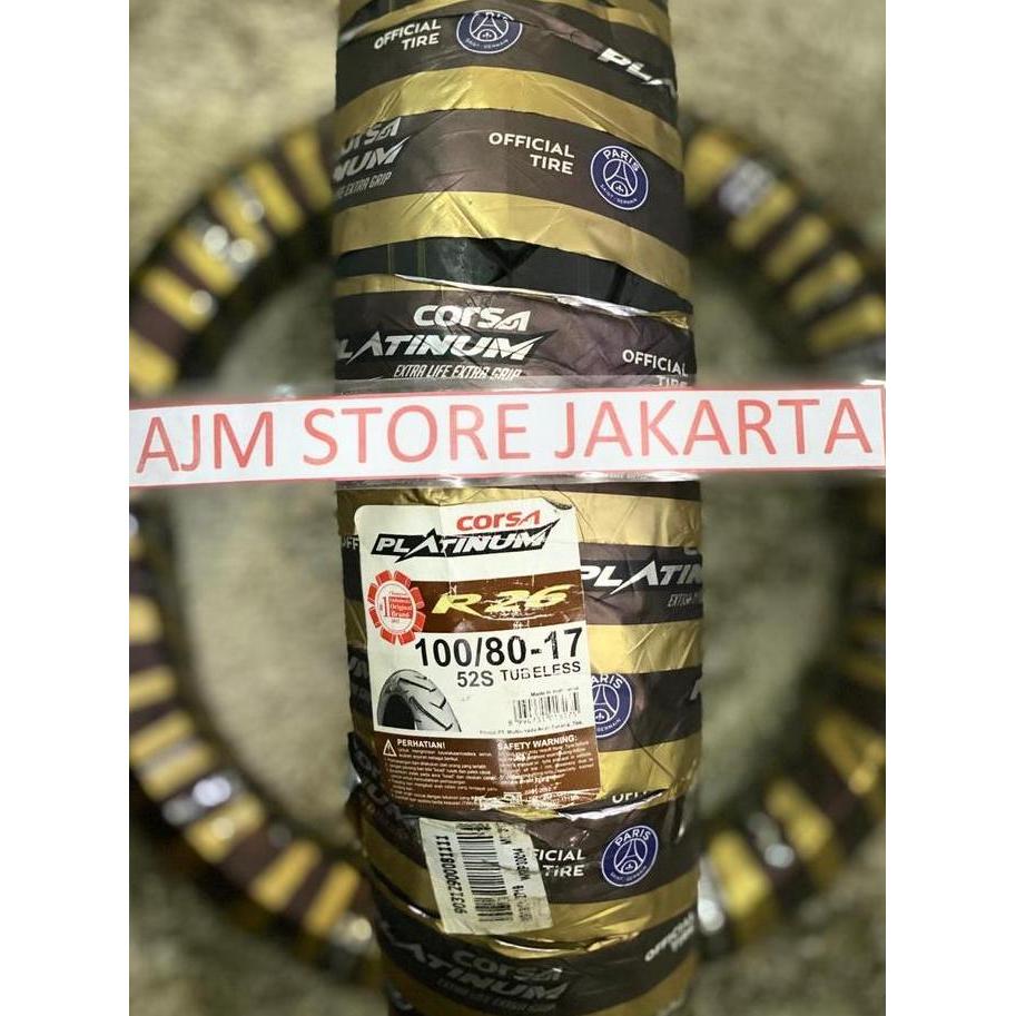 Pneu - Corsa Platinum R26 100/80-17 Tubeless...